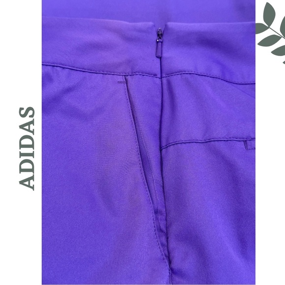 🛍️3/$40 Adidas ClimaCool Performance Skort | Purple Stretch Activewear | Size 12 - Picture 7 of 7